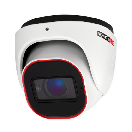 Cámara IP Provision-ISR DI-320IPE-MVF - 2MP - Domo - Lente Motorizado 2.8 mm a 12 mm - IR 40M - PoE - IP67 - DI-320IPE-MVF