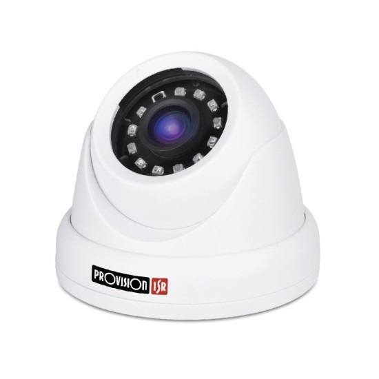 Cámara Provision-ISR DI-390AB36 - 2MP - Domo - Lente Fijo 3.6mm - IP66 Interior - DI-390AB36