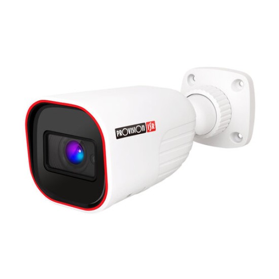 Cámara Provision-ISR I4-380A-MVF - 8MP - Bala - Lente Motorizado 2.8mm a 12mm - IR 40M - Exterior - I4-380A-MVF