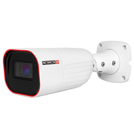 Cámara IP Provision-ISR I6-320LPR-MVF1 - 2MP - Bala - Lente Motorizado 2.8 a 12mm - IR 60M - PoE - Exterior - IP67 - I6-320LPR-MVF1