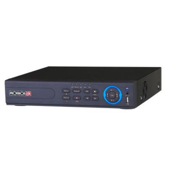 NVR Provision-ISR - 4 Canales - Hasta 3TB - HDMI - VGA - USB - Ethernet - NVR-4100P