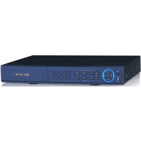 NVR Provision-ISR - 16 Canales - Hasta 3TB - VGA - Ethernet - USB - NVR3-16400-8P(1U)