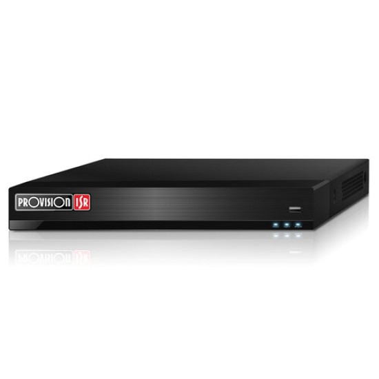 NVR Provision-ISR NVR8-8200PFA - 8 Canales - 8MP - Hasta 8TB - SATA - RJ-45 - USB - HDMI - VGA - NVR8-8200PFA