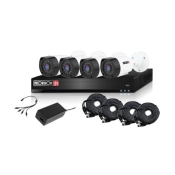 Kit de Vigilancia Provision-ISR 4 Cámaras Full HD 1080p con DVR y Visión Nocturna Modelo PAK4LIGHTCC2MP-28