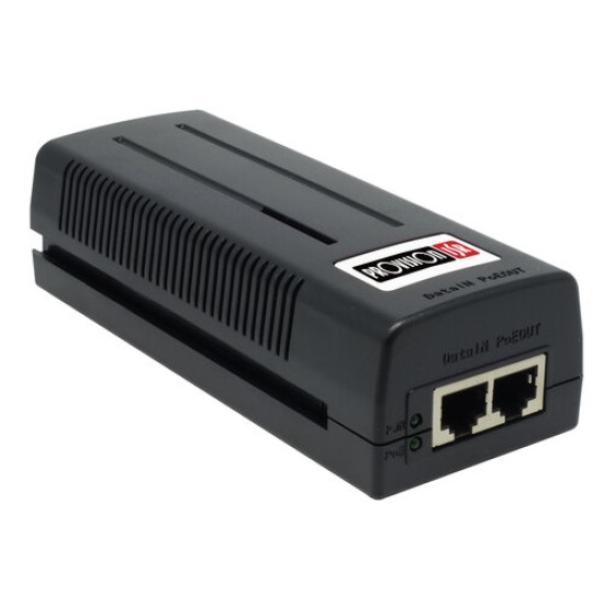 Inyector Provision-ISR PoEI-0130 - 2x RJ-45 - PoE - Fast Ethernet - 30W - POEI-0130