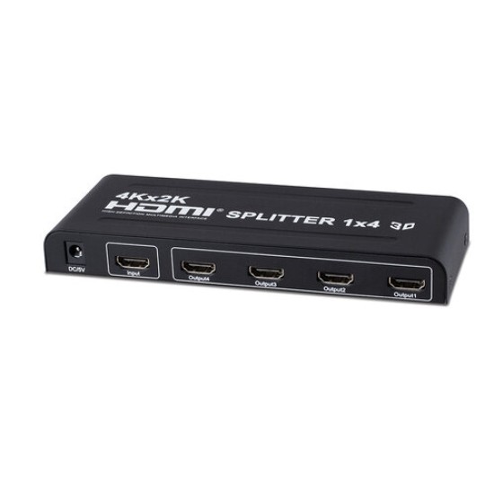 Video Splitter Provision-ISR PR-SP104(4K) - HDMI a 4xHDMI - Negro - PR-SP104(4K)