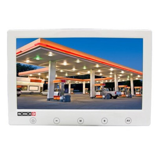 Monitor Provision-ISR 7 Pulgadas 800x480 Blanco Modelo PR-TFT7D-W