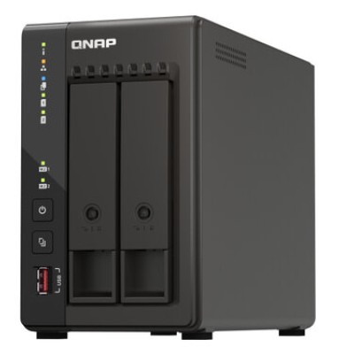 Sistema de Discos NAS Qnap TS-253E - 2 Bahías - TS-253E-8G-US