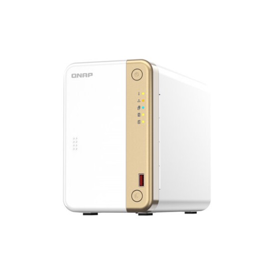 Sistema de Discos NAS Qnap TS-262-4G - 2 Bahías - TS-262-4G-US