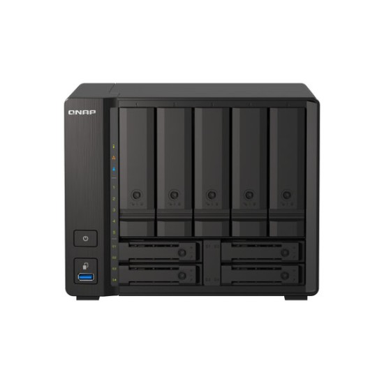 Sistema de Discos NAS Qnap TS-h973AX-8G-US - 9 Bahías - No Incluye Discos - TS-h973AX-8G-US