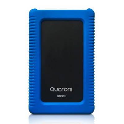 Disco Duro Externo Quaroni QDD01 - 2.5" - 500GB - USB 3.0 - Windows/Mac - Negro con Azul - QDD01