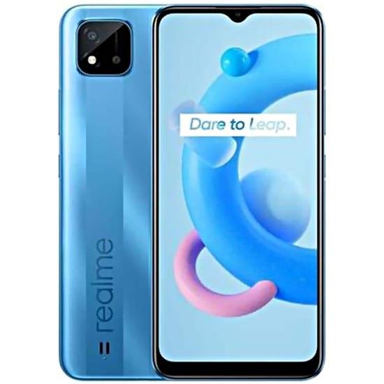 Smartphone Realme C11 - 6.52" - Octa-Core - 2GB - 32GB - Cámaras 5MP/13MP - Realme UI Go (Android) - Azul - REALMEXC11-A