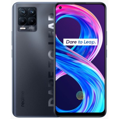 Smartphone Realme 8 Pro - 6.4" - Snapdragon 720G - 8GB - 128GB - Cámaras 16MP/108MP - Android - Negro - REALME-8PRO-NEGRO
