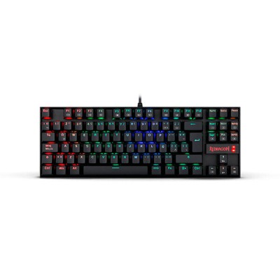 Teclado Gamer REDRAGON KUMARA K552 - Alámbrico - Multimedia - RGB - Switch Rojo - K552RGB-1R-SP