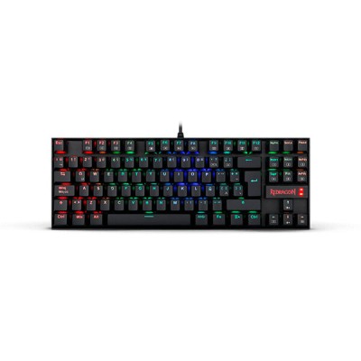 Teclado Gamer REDRAGON KUMARA K552 - Alámbrico - Multimedia - RGB - Switch Azul - K552RGB-SP