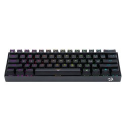Teclado Gamer REDRAGON DRAGONBORN K630 - 60% Mecánico Switch Azul - RGB - Alámbrico