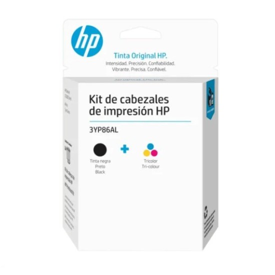 Kit Cabezal de Impresión HP - Negro + Tricolor - Original - (3YP86AL) - 3YP86AL