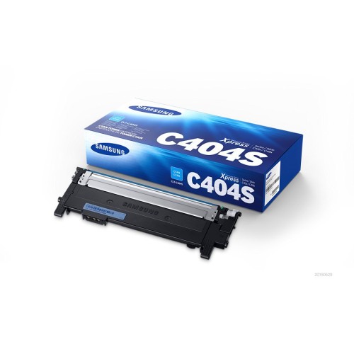 Tóner Samsung Cian CLT-C404S Original para Impresoras HP Xpress C430/C480 - Modelo ST972A