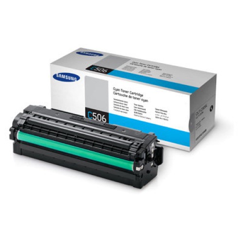 Tóner Samsung Cian CLT-C506L Original SU042A - 3500 Páginas