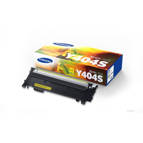Tóner Samsung CLT-Y404S Amarillo Original para Impresoras HP Xpress - Modelo SU450A