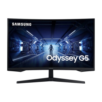 Monitor Gamer Samsung Odyssey G5 - 27" -  WQHD - 144 Hz - HDMI - Curvo - LC27G55TQBLXZX