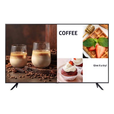 Pantalla Samsung LED BE75CH- 75"- 4K- Ultra HD-Negro - LH75BECHLGFXGO
