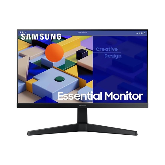 Monitor Samsung Plano Essential - 22" - Full HD - HDMI - LS22C310EALXZX