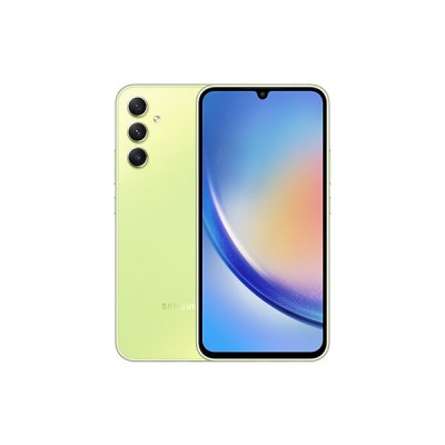 Smartphone Samsung Galaxy A34 - 6.6" - Octa Core - 6GB - 128GB - Cámaras 13MP/48MP - 5000mAh - Android - Verde - SM-A346BLGEEUB