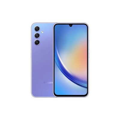 Smartphone Samsung Galaxy A34 5G - 6.6" - Octa-Core - 6GB - 128GB - Cámaras 13MP/48MP - Android - Violeta - SM-A346MLVBLTM