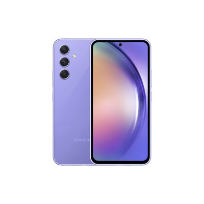 Smartphone Samsung Galaxy A54 5G - 6.4" - Octa Core - 8GB - 128GB - Cámaras 32MP/50MP - 5000mAh - Android - Violeta - SM-A546BLVDEUB