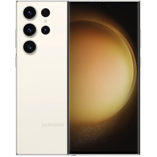 Smartphone Samsung Galaxy S23 Ultra - 6.8" - Snapdragon 8 Gen 2 - 12GB - 256GB - Cámaras 12MP/200MP - 5000mAh - Android - Crema - SM-S918BZEKGTO
