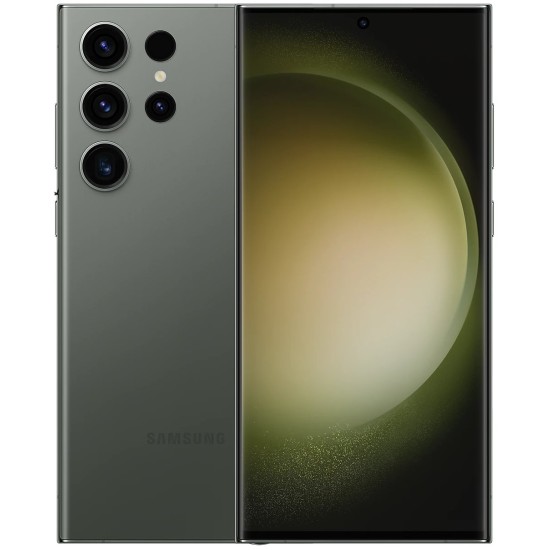 Smartphone Samsung Galaxy S23 Ultra - 6.8" - Snapdragon 8 Gen 2 - 12GB - 256GB - Cámaras 12MP/200MP - 5000mAh - Android - Verde - SM-S918BZGKGTO