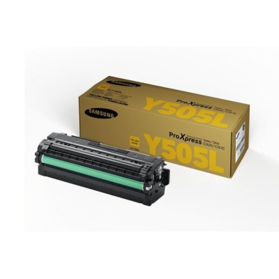 Tóner Samsung CLT-Y505L - Amarillo - SU514A