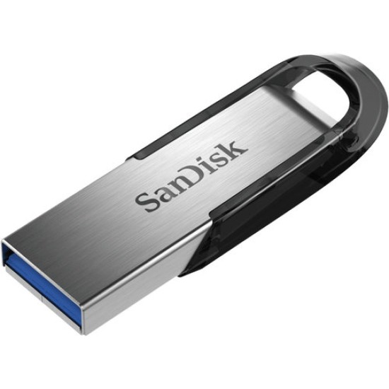 Memoria USB SanDisk Ultra Flair - 32GB - USB 3.0 - Plata/Negro - SDCZ73-032G-G46