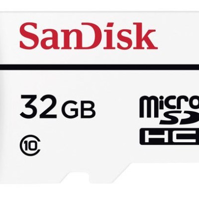 Memoria MicroSDHC SanDisk Endurance - 32GB - Clase 10 - Para Videovigilancia - SDSDQQ-032G-G46A