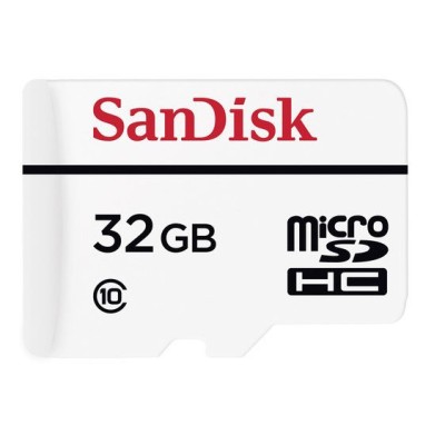 Memoria MicroSDHC SanDisk Endurance - 32GB - Clase 10 - Para Videovigilancia - SDSDQQ-032G-G46A