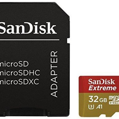 Memoria MicroSDHC SanDisk Extreme - 32GB - Clase 10 - UHS-I - C/Adaptador - SDSQXAF-032G-GN6MA