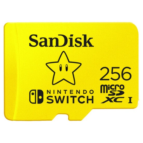 Memoria MicroSDXC SanDisk - 256GB - Clase 10 - UHS-I - SDSQXAO-256G-GNCZN