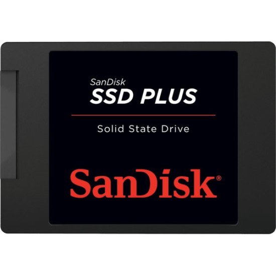 Unidad de Estado Sólido SanDisk Plus - 2.5" - 480GB - SATA 3 - SDSSDA-480G-G26