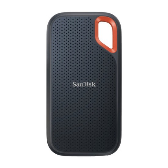 Unidad de Estado Sólido Externo SanDisk Extreme Portable V2 - 2TB - USB 3.2 - Negro con Naranja - SDSSDE61-2T00-G25