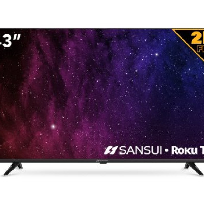 Pantalla Smart TV SANSUI SMX43P7FR - 43" - Full HD - Wi-Fi - HDMI - USB - SMX43P7FR