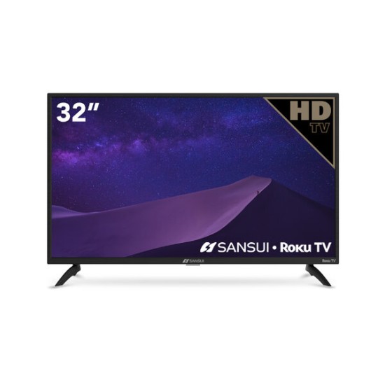 Pantalla Smart TV SANSUI SMX32D7HR - 32" - HD - Wi-Fi - HDMI - USB - SMX32D7HR