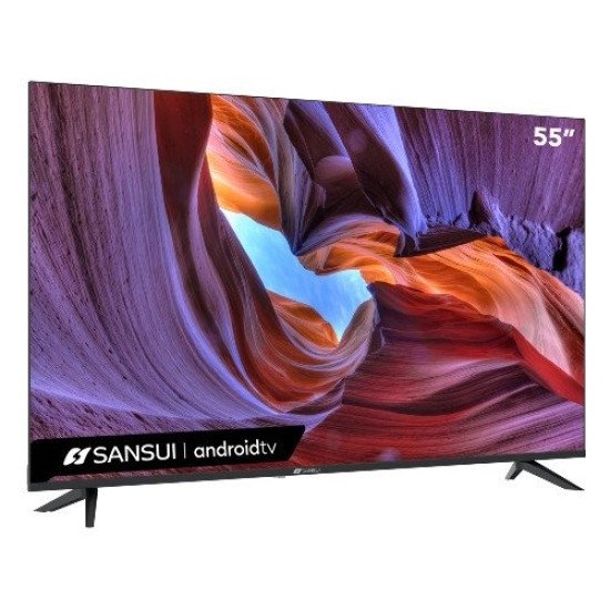 Pantalla Smart TV SANSUI SMX55V1AU - 55" - 4K Ultra HD - Wi-Fi - HDMI - USB - SMX55V1AU