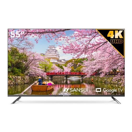 Pantalla Smart TV SANSUI SMX55VAUG - 55" - 4K UHD - HDMI - USB - SMX55VAUG