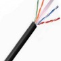 Bobina SAXXON OUTP6COP150NE - Cat6 - 105M - 23 AWG - Negro - OUTP6COP150NE