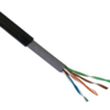 Bobina SAXXON OUTPCAT5ECOPEXT - Cat5e - 305M - 24 AWG - Negro - OUTPCAT5ECOPEXT