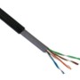 Bobina SAXXON OUTPCAT5ECOPEXT - Cat5e - 305M - 24 AWG - Negro - OUTPCAT5ECOPEXT