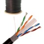 Bobina SAXXON OUTPCAT6CCAEXT - Cat6 - 305m - Negro - OUTPCAT6CCAEXT