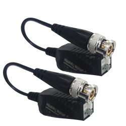 Par de Transceptores 4 en 1 Dahua Pasivo 250m Modelo UTP101PHD4B