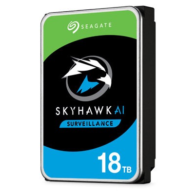Disco Duro Interno Seagate Skyhawk AI Surveillance - 3.5" - 18TB - SATA 3 - 7200 RPM - ST18000VE002